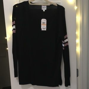 varsity striped macy’s top NEW WITH TAGS!